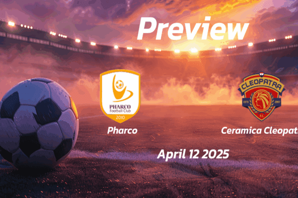 Pharco vs Ceramica Cleopatra: Preview - Team News, Line-ups, Prediction and Tips | April 12 14:00 (GMT)