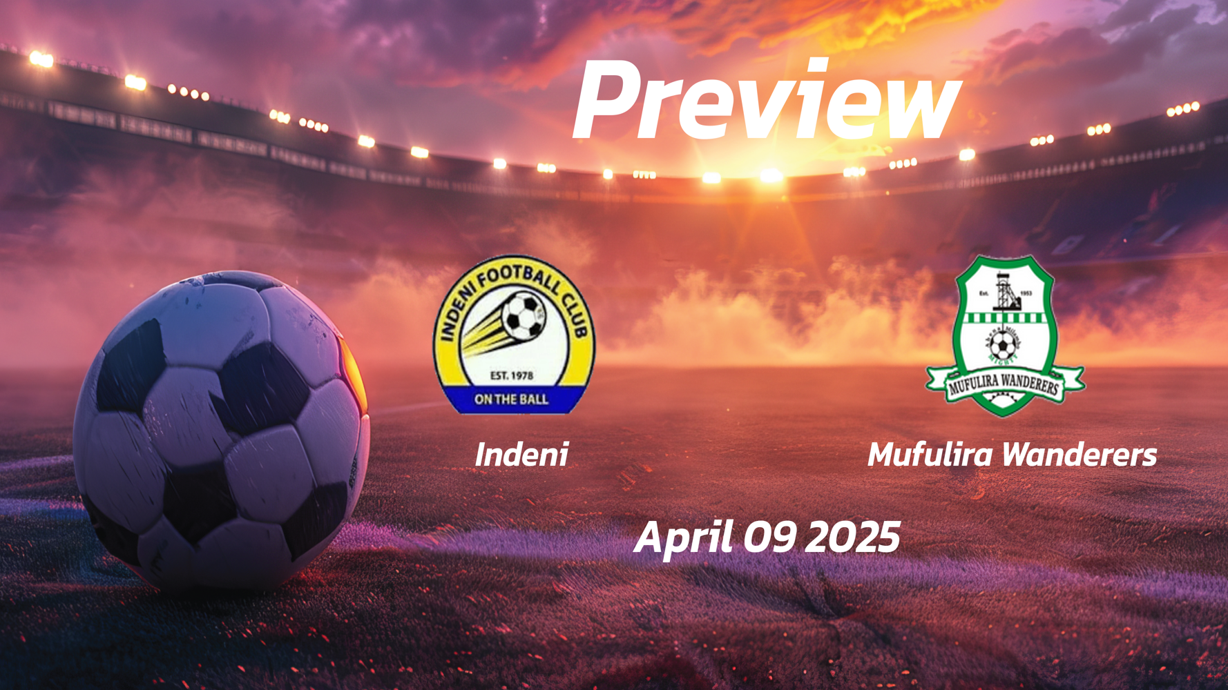 Indeni vs Mufulira Wanderers: Preview - Team News, Line-ups, Prediction and Tips | April 09 13:00 GMT
