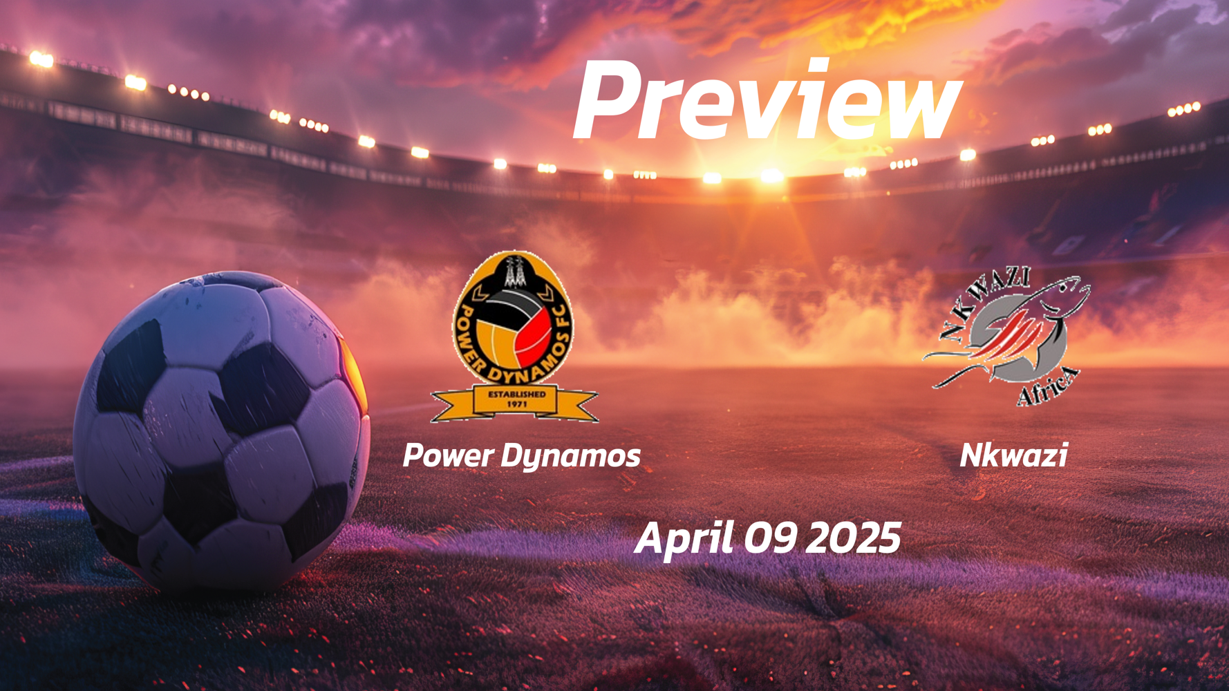 Power Dynamos vs Nkwazi: Preview - Team News, Line-ups, Prediction and Tips | April 09 13:00 (GMT)