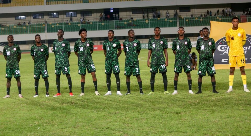 Nigeria Unveils Starting XI for Crucial U20 CAN Clash Against Kenya