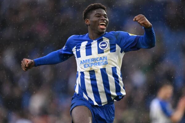 Cameroonian midfielder Carlos Baleba named Brighton's Young Player of the Season after breakout campaign