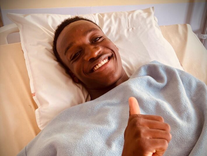 Togolese defender Samuel Nibombé of AS Monaco recovering well after medical emergency during Espoirs match