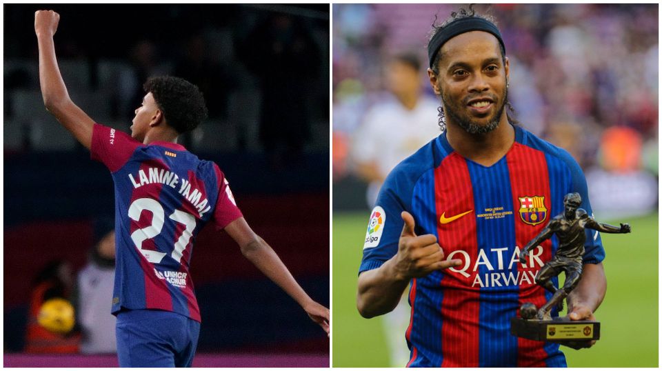What Lamine Yamal has achieved at his age is exceptional; I wish him more success – Ronaldinho - AfricaSoccer.com