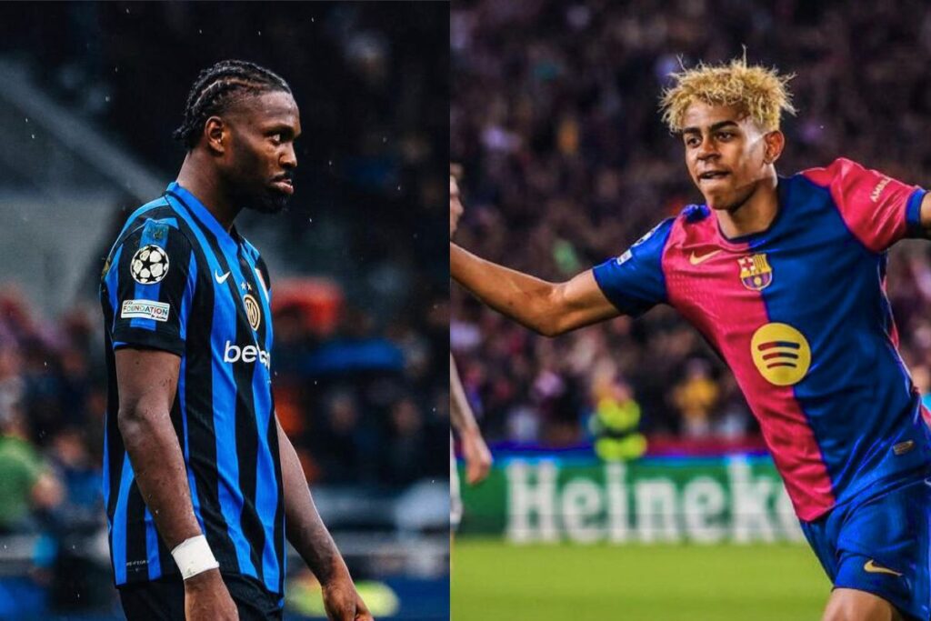 Barca Inter Milan Lamine Yamal Est Il Le Meilleur Joueur Du Monde Pour Moi Cest Marcus Thuram Designe Le GOAT 1024x683 1