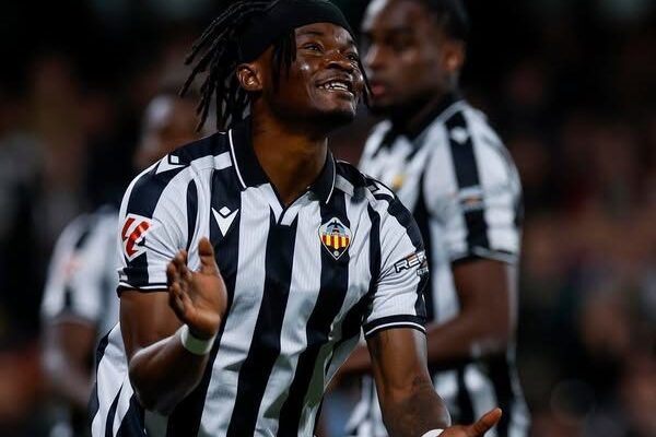 Congolese striker Brian Cipenga scores late goal as Castellón fight for survival in Spain’s Segunda División