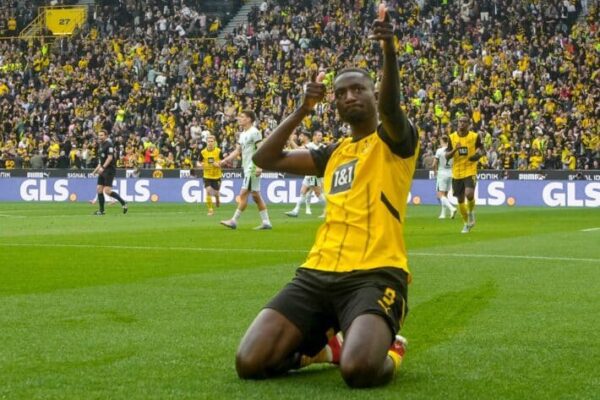 Guinean international Serhou Guirassy hits new milestone with brace for Dortmund