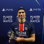 Moroccan defender Achraf Hakimi scores for PSG in win against Arsenal to reach UCL final