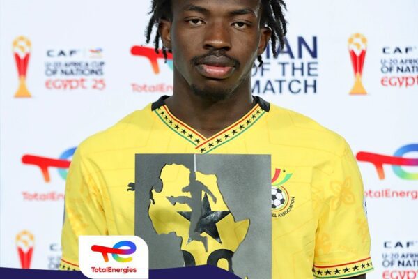 2025 U20 Africa Cup of Nations: Ghana forward Abdulhakim Sulemana named MoTM after quarter-final heartbreak against Egypt