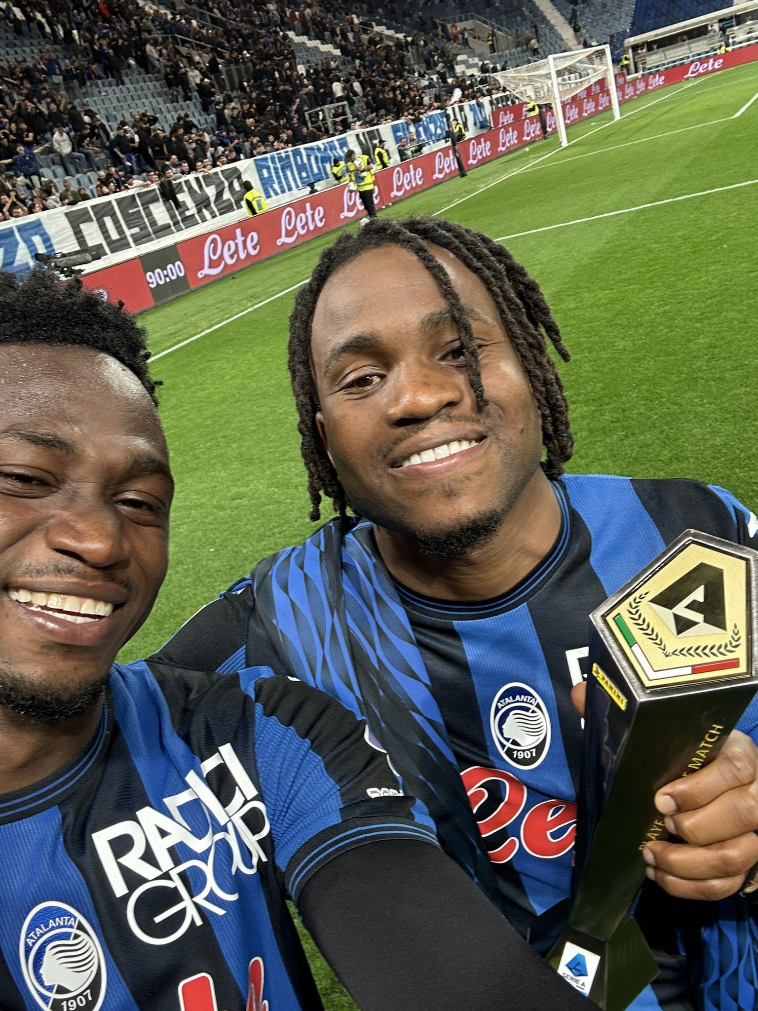 Nigeria’s Ademola Lookman and Ghana’s Ibrahim Sulemana score to power Atalanta to crucial win over AS Roma