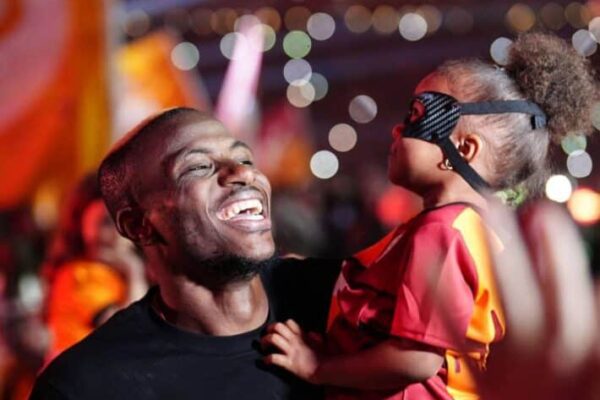 Victor Osimhen scores for Galatasaray as daughter delivers unforgettable goal announcement