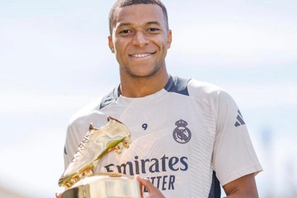 Kylian Mbappé clinches first Golden Boot after prolific debut season in Spain