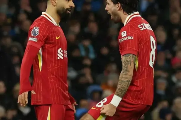 Dominik Szoboszlai says Mohamed Salah belongs in same conversation as Cristiano Ronaldo after record-breaking season