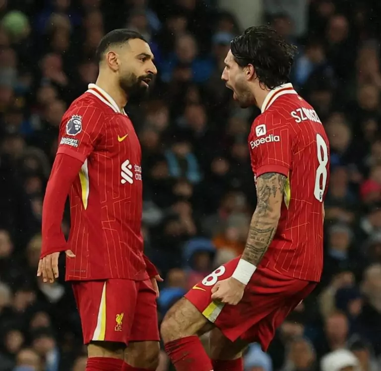 Dominik Szoboszlai says Mohamed Salah belongs in same conversation as Cristiano Ronaldo after record-breaking season