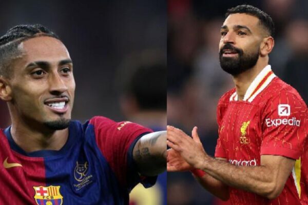 Cafu tips Raphinha ahead of Salah in two-horse race for Ballon d’Or