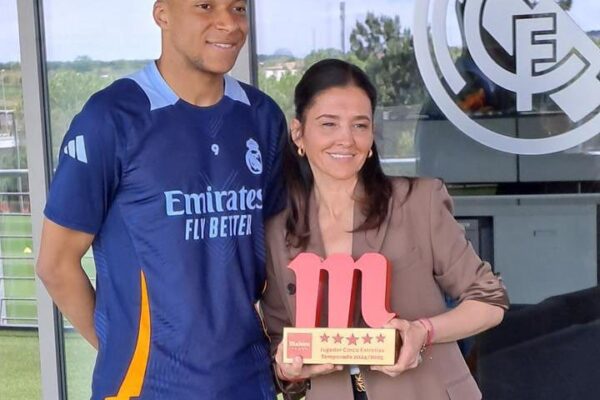 Kylian Mbappé’s stellar debut season earns him Real Madrid Player of the Year honour