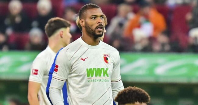 Benin’s Steve Mounié facing uncertain future at Augsburg as transfer speculation grows