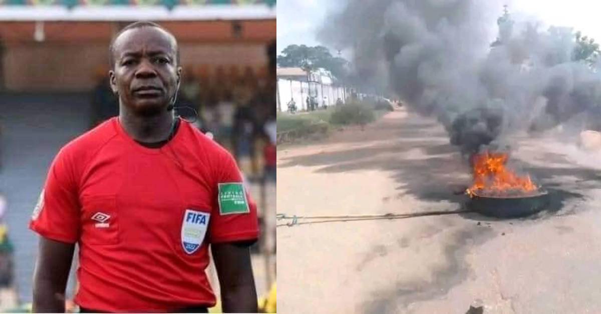 Tragedy in DR Congo: Football referee lynched and burned alive in Bukavu