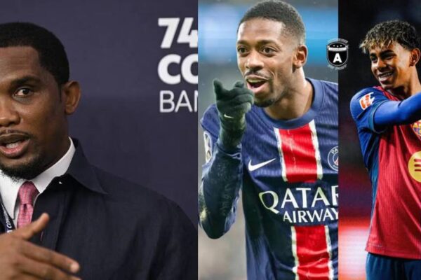 Samuel Eto’o weighs In on rising stars: Lamine Yamal earns the Cameroonian legend’s praise over Dembélé