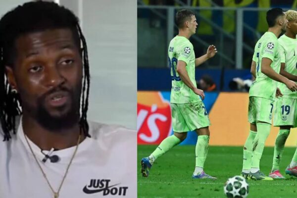 Togo’s Emmanuel Adebayor pokes fun at Barcelona after Champions League exit