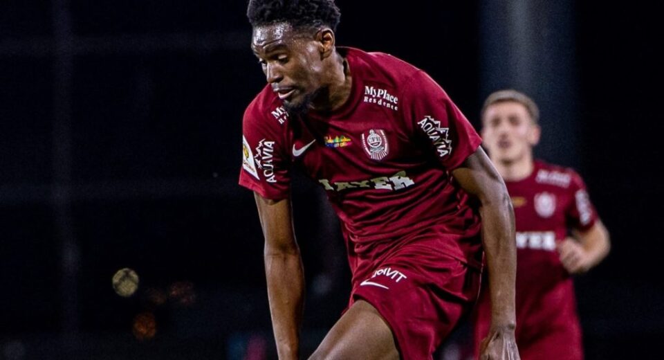 Congolese forward Béni Nkololo scores again as CFR Cluj lose ground in battle for second place