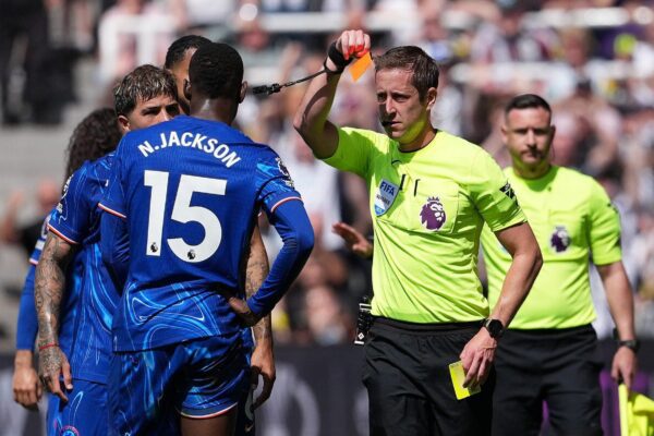 Nicolas Jackson suspended until the end of the season after receiving red card in Newcastle game