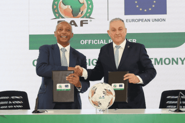 CAF sign landmark partnership with European Commission