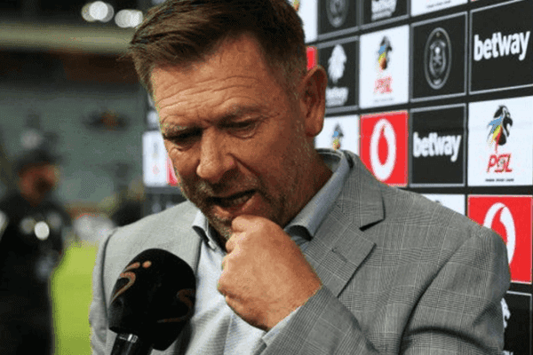 Sekhukhune United coach Eric Tinkler firmly focused on CAF Champions League qualification battle