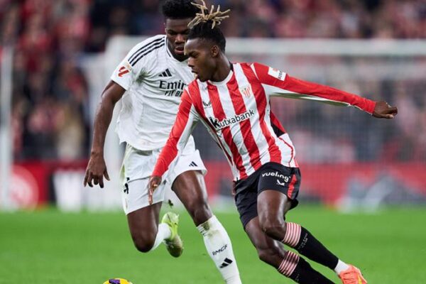 Real Madrid weighing up a move to Spanish-Ghanaian attacker Nico Williams