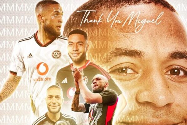 South African giants Orlando Pirates officially part ways with midfielder Miguel Timm