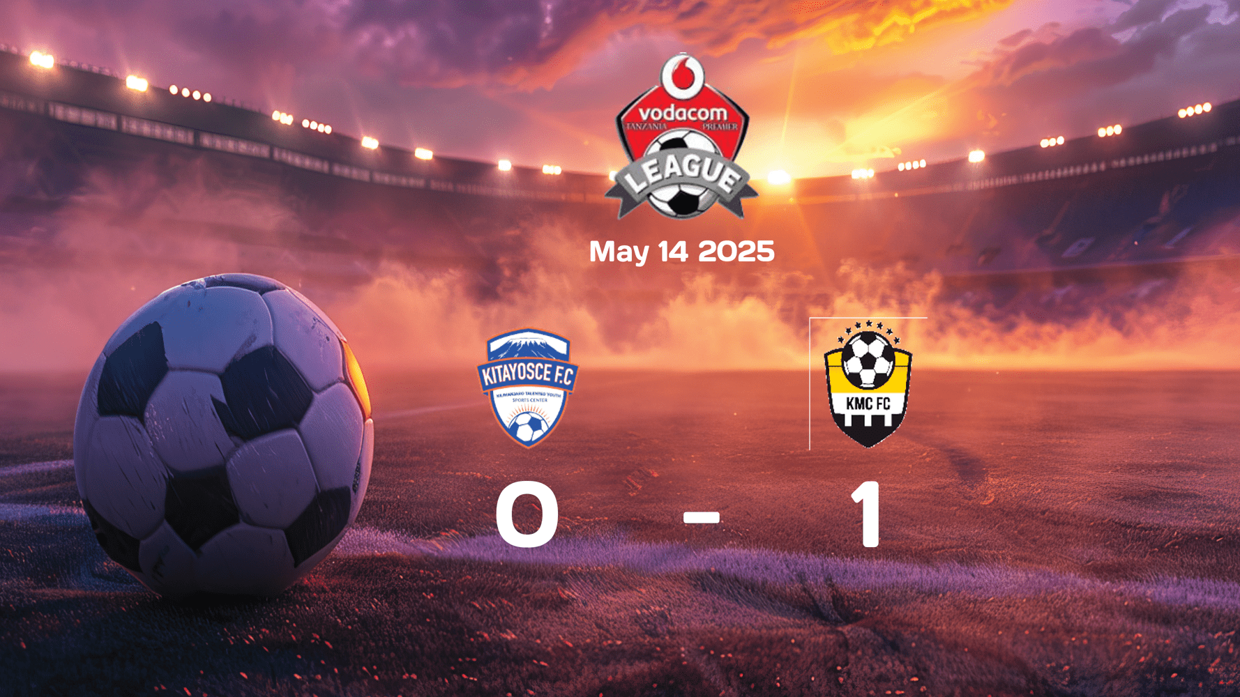 Kitayosce vs KMC: Exciting Match Ends with 0-1 Victory, Ligi Kuu Bara 2025-05-14 Result