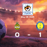 UPDF vs Bright Stars 1-0 Result in English Premier League Match on May 6, 2025