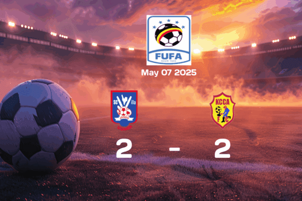 SC Villa vs KCCA Ends in Thrilling 2-2 Draw in English Premier League Match on 2025-05-07