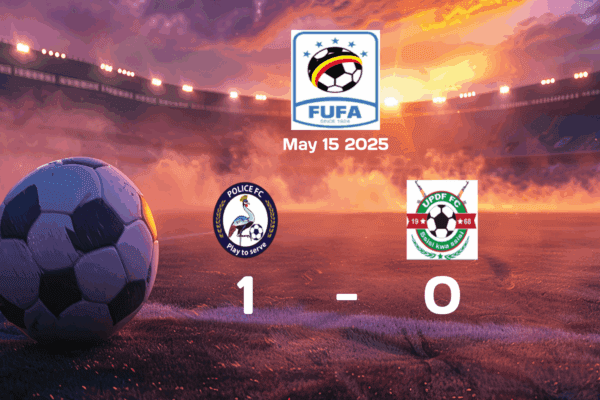 Police Edges UPDF 1-0 in Intense English Premier League Showdown on May 15, 2025