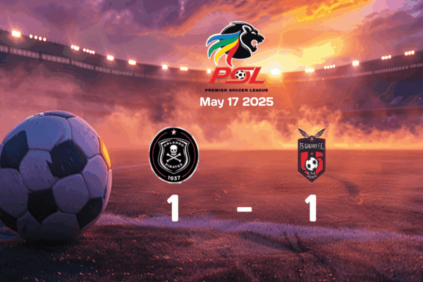 Orlando Pirates vs TS Galaxy 1-1 Draw in Premier Soccer League Match on 2025-05-17