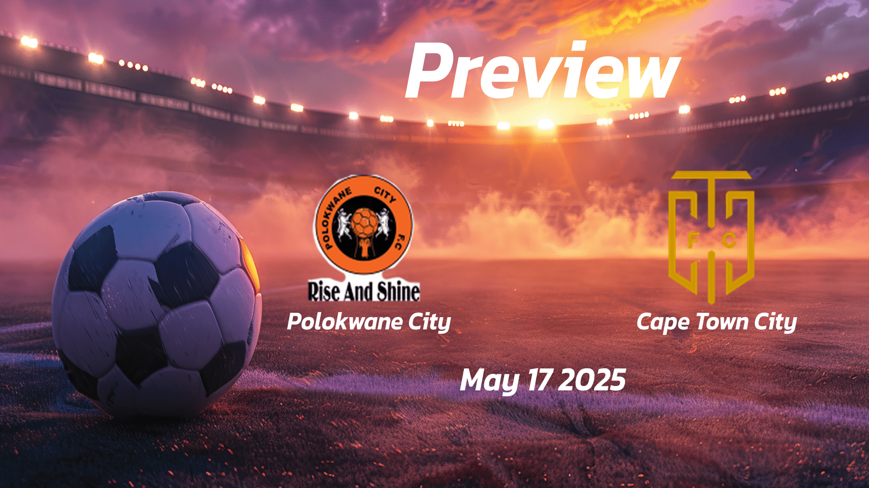 Polokwane City vs Cape Town City: Preview - Team News, Line-ups, Prediction and Tips | May 17 13:00 (GMT)