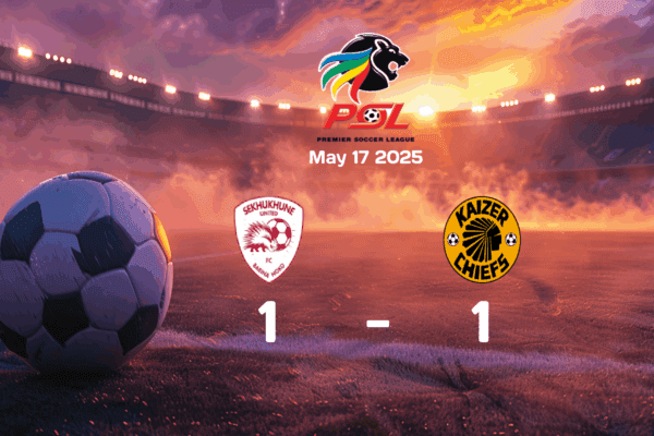 Sekhukhune United vs Kaizer Chiefs Ends in 1-1 Draw in Exciting Premier Soccer League Showdown on 2025-05-17