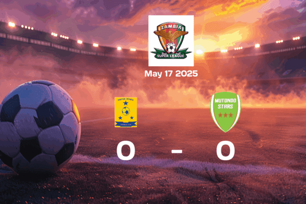 NAPSA Stars vs Mutondo Stars Ends in Goalless Draw in Super League Clash - 2025-05-17 Recap