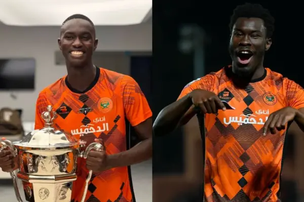 Senegalese stars Mamadou Lamine Camara and Paul Valère Bassène celebrate landmark CAF Confederation Cup triumph with RS Berkane