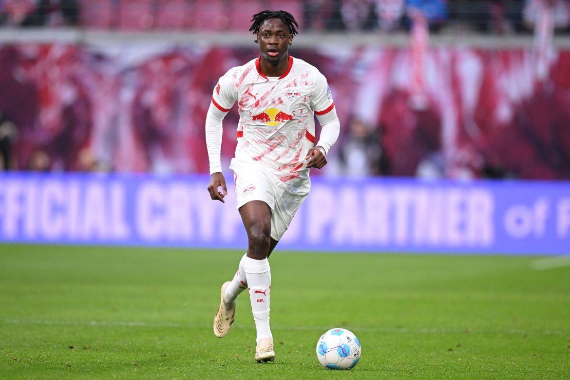 RB Leipzig in talks to extend contract of French-Congolese defender El Chadaille Bitshiabu