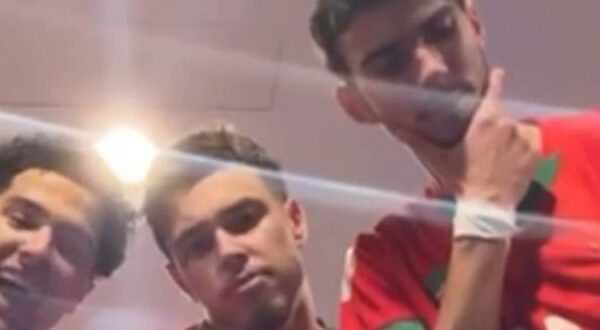 Morocco’s dressing room erupts in celebration after U20 AFCON final berth