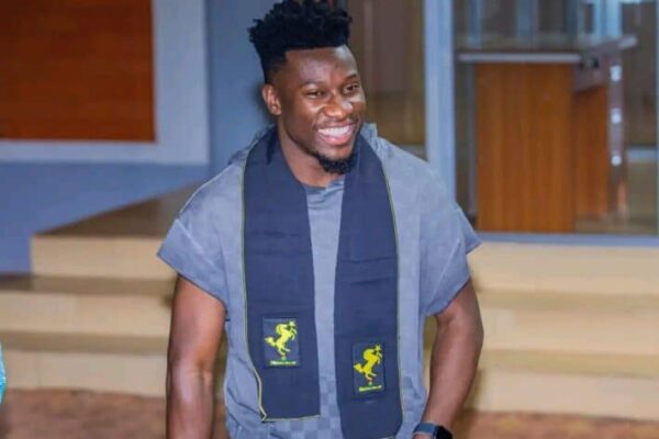 Cameroonian goalkeeper André Onana joins Bertrand Traoré for charity week in Burkina Faso