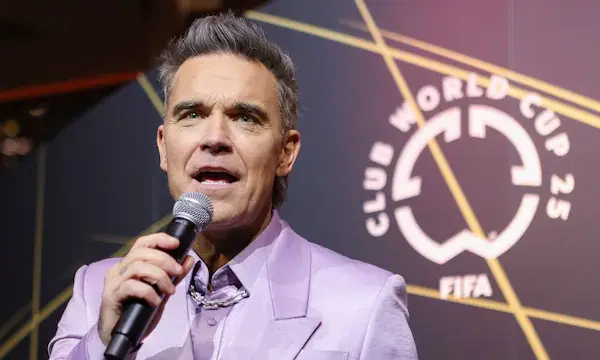Robbie Williams confirmed as the FIFA Music Ambassador