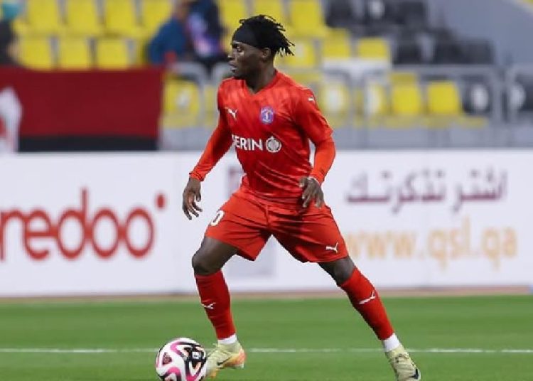 Qatar SC target Sierra Leone winger Alhassan Koroma ahead of 202526 season Alhassan Koroma 1 750x536   Qatar SC target Sierra Leone winger Alhassan Koroma ahead of 202526 season   AfricaSoccercom