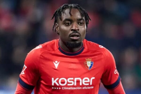 Crystal Palace target Cameroonian international Enzo Boyomo from Osasuna amid rising interest