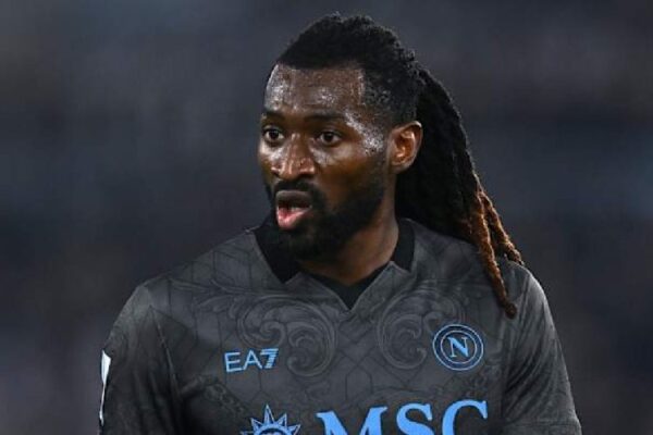 Cameroonian midfielder Frank Anguissa nears contract renewal at Napoli under Conte