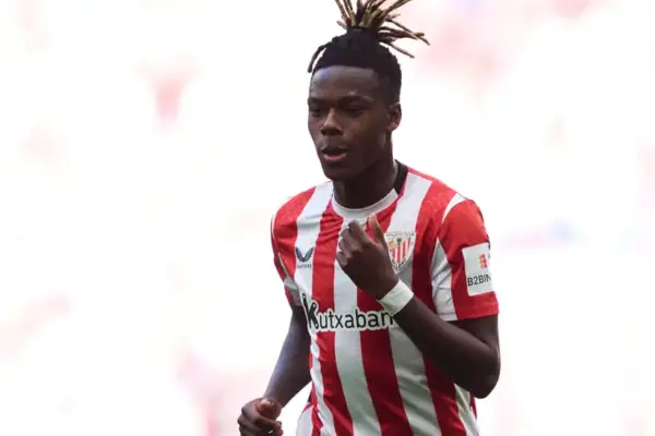 Barcelona sporting director Deco in Bilbao to wrap up deal to sign Spanish-Ghanaian winger Nico Williams