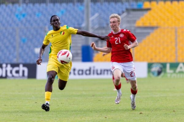 Congo U20 endure second consecutive defeat at Toulon Tournament following loss to Denmark