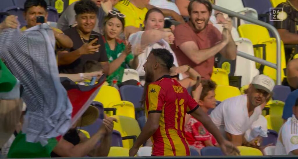  Gt7I64FWcAAmYu4 1   2025 Club World Cup Youcef Belaïli scores to power Esperance to crucial victory against Los Angeles FC   AfricaSoccercom