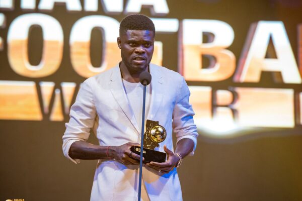 Black Stars midfielder Thomas Partey adjudged Footballer of the Year at 2025 Ghana Football Awards