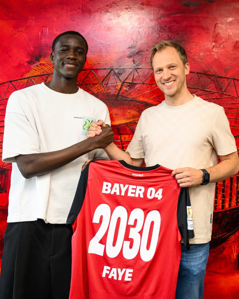  GudGEPtX0AAfV Y   Senegalese defender Abdoulaye Faye seals Bayer Leverkusen   AfricaSoccercom